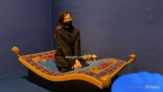 探索发现牛仔裙外围马尾妹 穿着内裤翘起揉捏屁股 69姿势口交舔屌 骑乘扭动小腰特写抽插